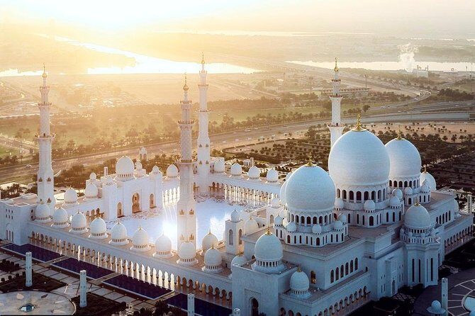 Abu Dhabi City Tour with Ferrari Park - The Drive-Through Stuff That Adds Up: Louvre Museum, Port Zayed, and More
