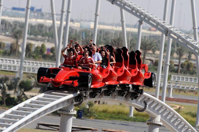 Abu Dhabi City Tour with Ferrari world Combo - Marina Mall lunch break and skyline photo stops
