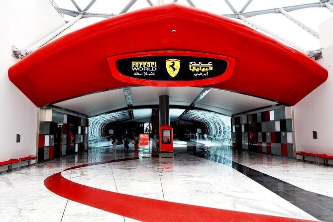 Abu Dhabi City Tour With Ferrari World Theme Park - Yas Island and Ferrari World: building your thrill-plan with 5 hours