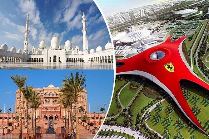 Abu Dhabi City Tour with Ferrari World Tickets - Key highlights at a glance