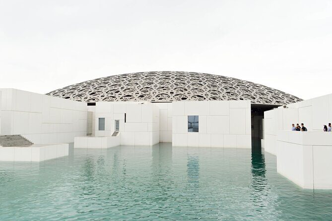 Abu Dhabi City Tour with Gold Coffee: A Taste of Luxury & Culture - Louvre Abu Dhabi: architecture-first, then art (1 hour is tight but workable)