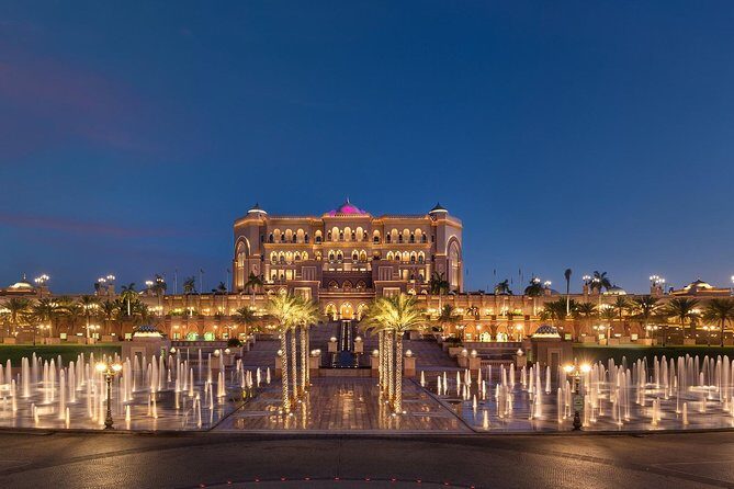 Abu Dhabi City Tour with Grand Mosque and Ferrari World from Dubai - Emirates Palace and the Corniche drive-by: what you get in 30 minutes