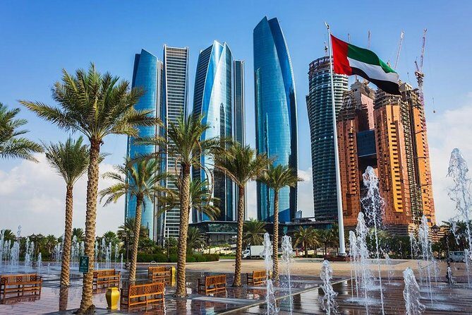 Abu Dhabi City Tour With Visit To Grand Mosque - Yas Island drive-through and Ferrari World: a fast hit of theme-park spectacle