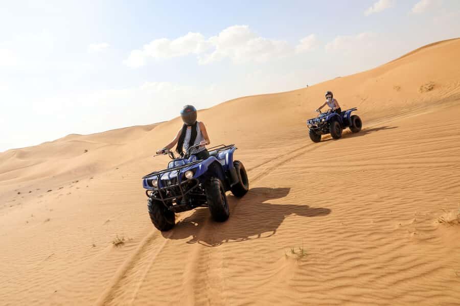 Abu Dhabi: Desert Safari, Quad Bike, Camels & Sandboarding - Why Al Khatim Desert is the real stage for action