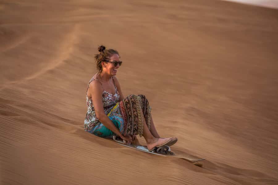 Abu Dhabi: Desert Safari, Quad Bike, Camels & Sandboarding - The camel farm stop: calm before the chaos