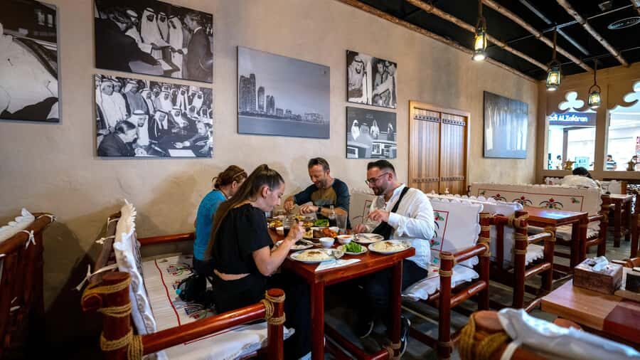Abu Dhabi: Ethnic Emirati Dining Experience - The Welcome Drink, Then the Old-House Photo Moments