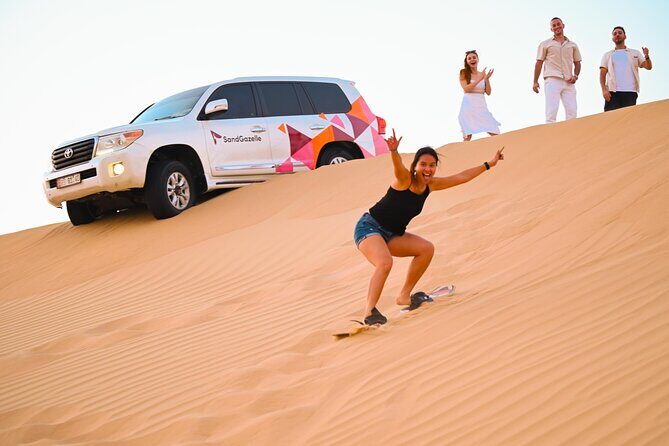 Abu Dhabi Evening Desert Safari - Private car Dune bashing & BBQ - Price and Value: Is $495 for a Private Group Up to 6 Worth It?