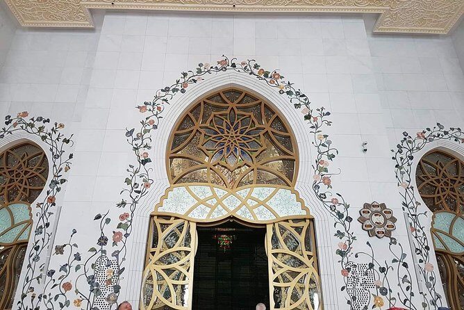Abu Dhabi Full Day City with Grand Mosque Visit , Ferrari World Stop - Heritage Village and Dates Market for local texture