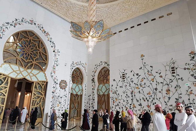 Abu Dhabi Full Day City with Grand Mosque Visit , Ferrari World Stop - Yas Island and Yas Mall: modern Abu Dhabi in one pass