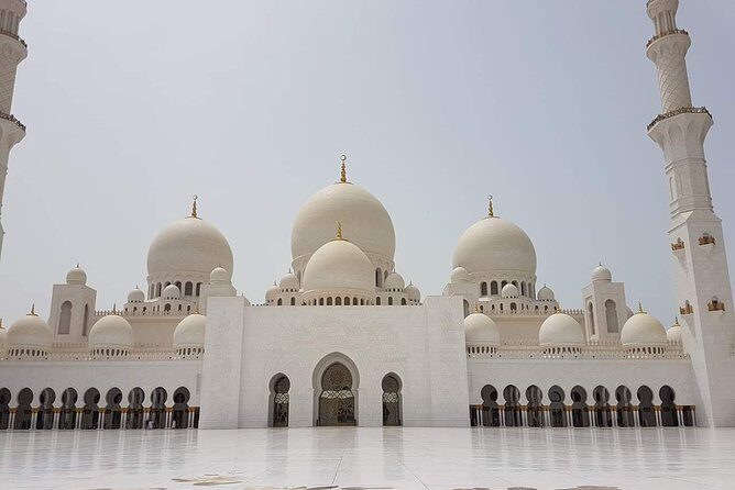 Abu Dhabi Full Day City with Grand Mosque Visit , Ferrari World Stop - Ferrari World outside: how to make it worth the stop