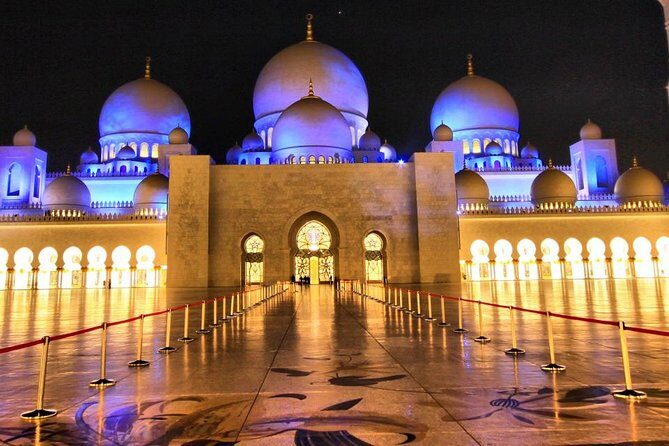 Abu Dhabi Full Day City with Grand Mosque Visit , Ferrari World Stop - Sheikh Zayed Grand Mosque: dress code and what to look for
