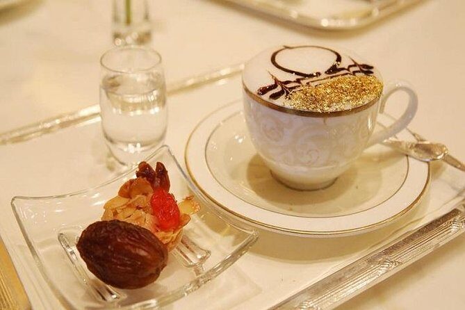 Abu Dhabi Full-Day Tour from Dubai With Gold Coffee At Emirates Palace - Emirates Palace Mandarin Oriental: the 24-carat gold coffee moment