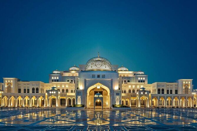 Abu Dhabi Golden Hour Gems Qasr Al Watan and Mosque Sunset Tour - Tickets and value: where your $135 goes