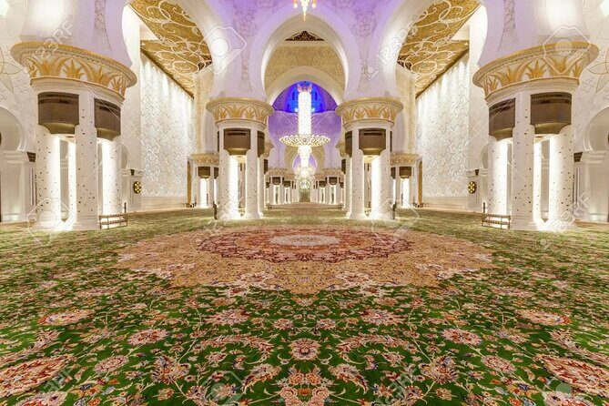 Abu Dhabi Grand Mosque Tour and Louvre Museum Visit from Dubai - Sheikh Zayed Grand Mosque Center: a masterpiece you can’t fake