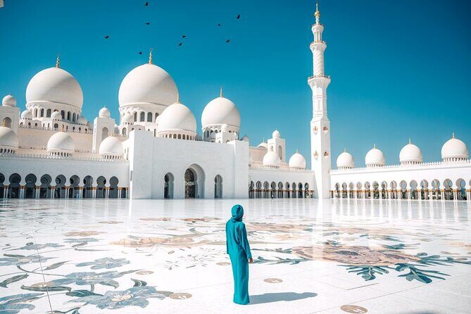 Abu Dhabi Grand Mosque Tour and Louvre Museum Visit from Dubai - Louvre Abu Dhabi and the metallic dome Rain of Light