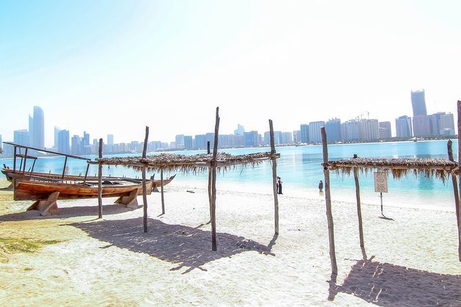 Abu Dhabi Half-Day City Highlights Tour from Abu Dhabi - Corniche drive, Emirates Palace photos, and Yas Island snapshots