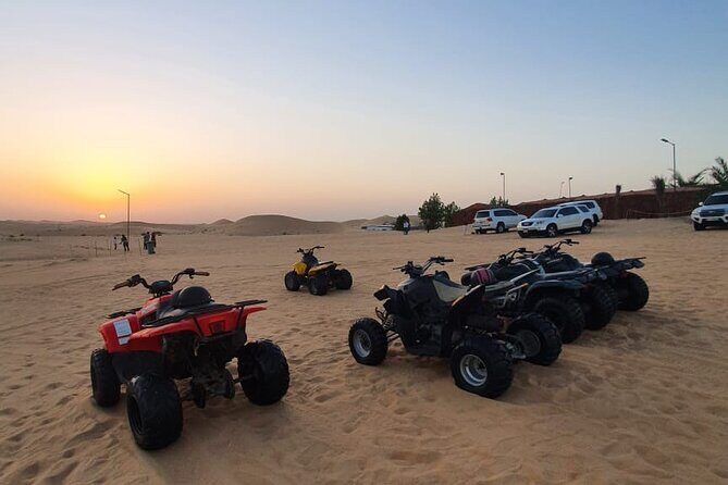 Abu Dhabi Half Day Desert Safari - The BBQ Dinner and the Belly Dance + Tanoura Show