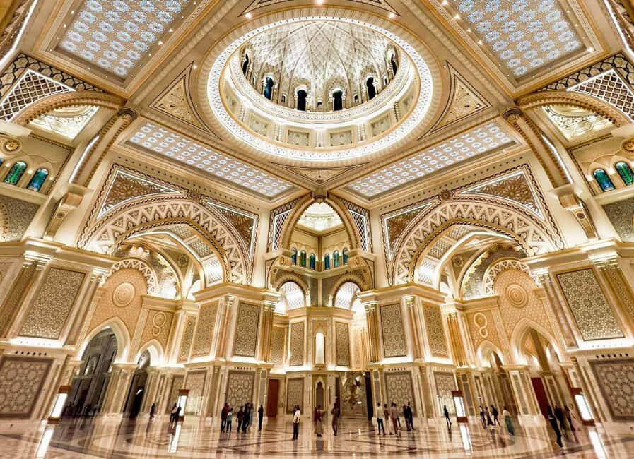 Abu Dhabi: Inside Qasr Al Watan Walking Tour - Meeting at the Main Entrance: Easy Start, Clear Expectations