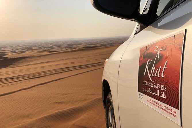 Abu Dhabi morning desert safari - Private car - Sandboarding: the action after the adrenaline