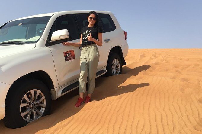 Abu Dhabi morning desert safari - Private car - The 4x4 dune bashing session: what it feels like and how to ride it