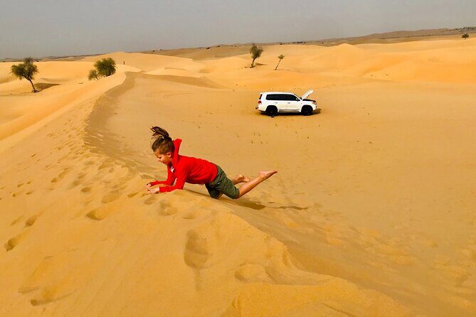 Abu Dhabi Morning Desert Safari,Dune Bashing,Sandboarding,Camel Riding&Quad Bike - Quad Bike (ATV) for About 10 Minutes: Fun, Fast, and Brief