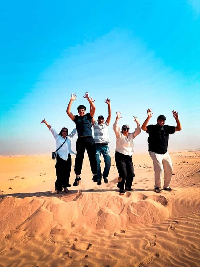 Abu Dhabi: Morning Dune Drive, Camel Ride & Sandboarding - English-speaking guides and the ride intensity: why the human touch matters