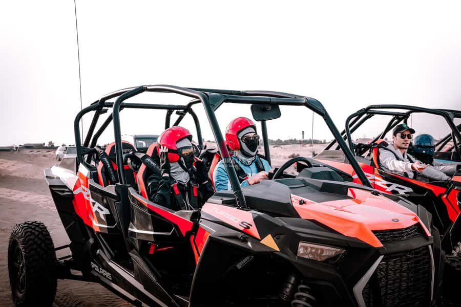 Abu Dhabi: Morning Self-Drive Dune Buggy Experience - Following the Guide Through Dunes: How the Route Plays Out