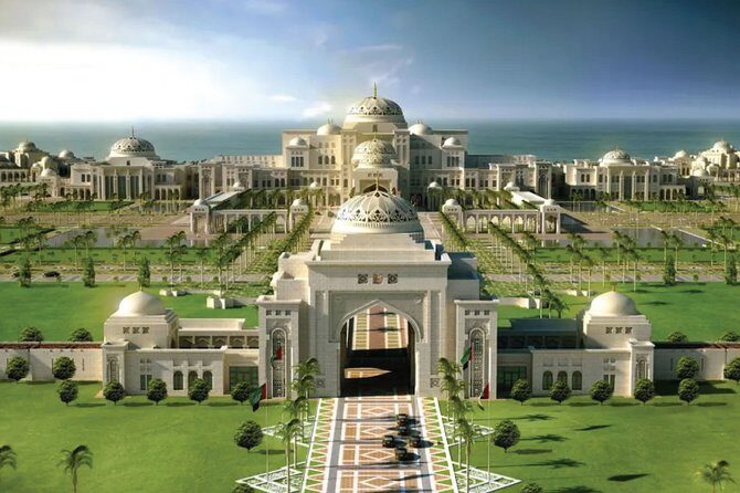 Abu Dhabi Mosque with Qasr Watn and Lunch at Emirates Palace - Dubai-to-Abu Dhabi timing: an 8-hour circuit with hotel convenience