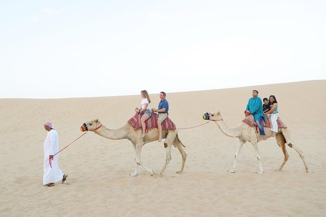 Abu Dhabi: Overnight Desert Safari - Dune bashing, camel farm, sandboarding: your action checklist