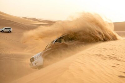 Abu Dhabi: Overnight Desert Safari - From hotel pickup to the Al Khatim Desert: what the timing feels like