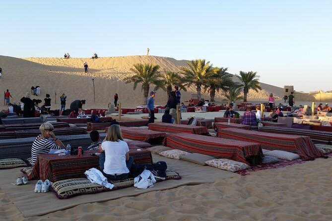 Abu Dhabi: Overnight Desert Safari - Dinner by the bonfire: what you actually eat in the desert