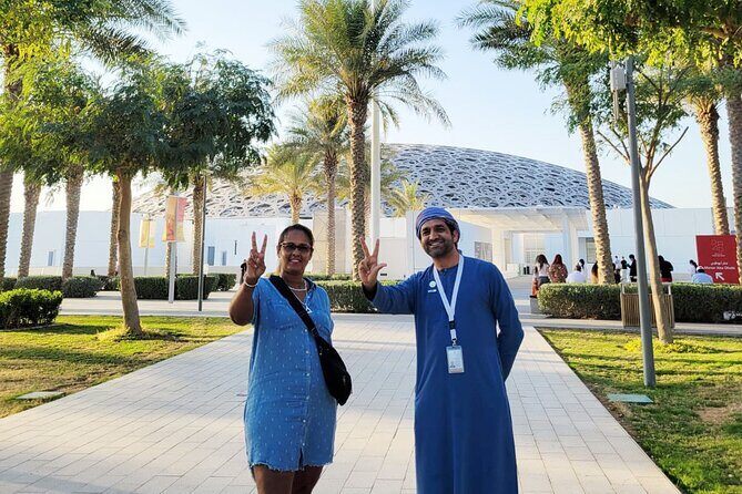 Abu Dhabi Private City Tour with Grand Mosque, From Dubai - Saadiyat Island and Louvre Abu Dhabi: art meets the UAE mood