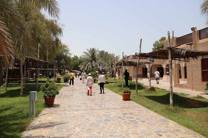 Abu Dhabi Private City Tour with Pick up Dubai And Abu Dhabi - Heritage Village plus Dates Market: where the day gets human-scale
