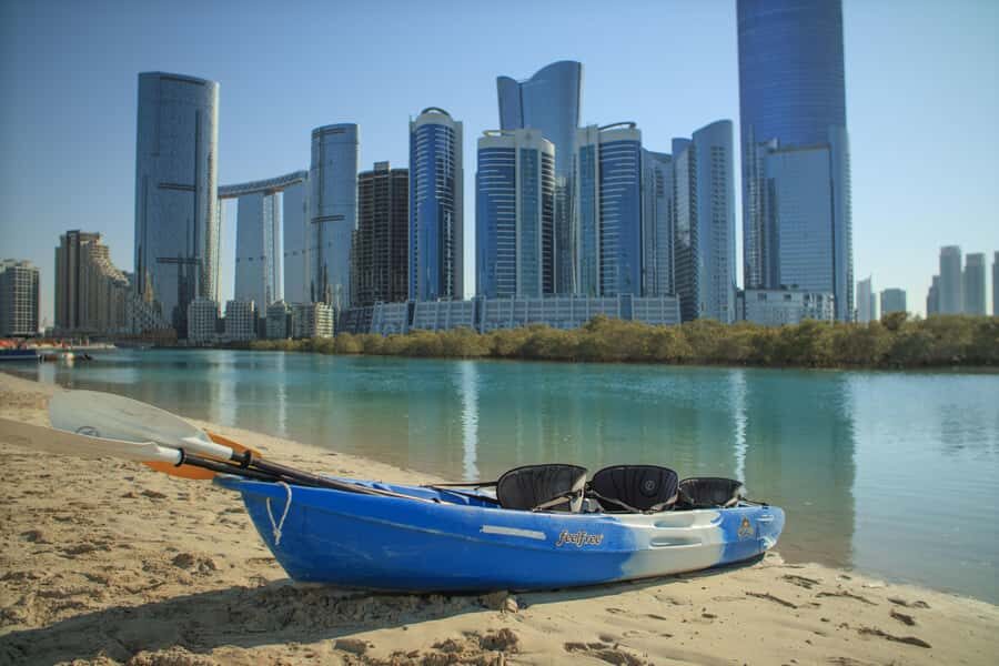 Abu Dhabi: Reem Central Park 2-hour Guided Kayak Tour - Price and value: what $42 includes (and what it doesn’t)