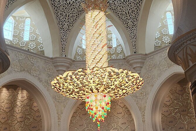 Abu Dhabi Tour from Dubai: Ticket Ferrari world and the Mosque - The Guide Matters: Practical Background Makes the Mosque Land