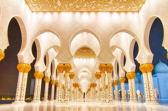 Abu Dhabi Tour Full-Day from Dubai small group with Grand Mosque - Corniche Beach photo stop: downtown Abu Dhabi in one glance