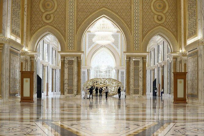 Abu Dhabi Tour: Grand Mosque, Heritage Village, Emirates Palace & Qasr Al Watan - Logistics You Should Not Ignore: Pickup and Day-Of Access