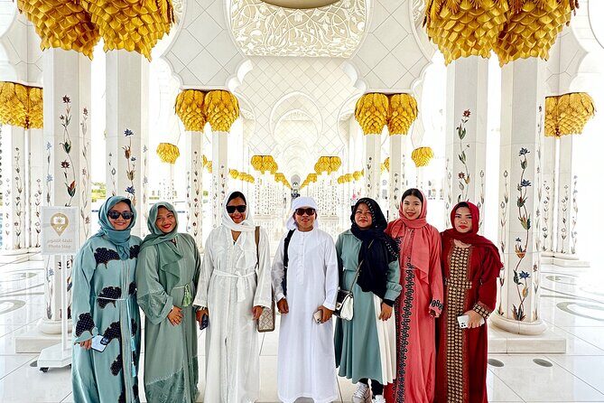 Abu Dhabi Tour with Sheikh Zayed Grand Mosque Visit - Emirates Palace Marina: luxury architecture without the long wait
