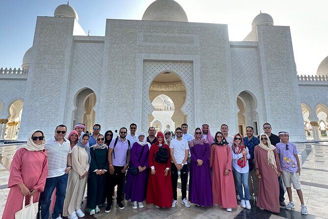 Abu Dhabi Tour with Sheikh Zayed Grand Mosque Visit - Yas Island and Ferrari World: outside photos only