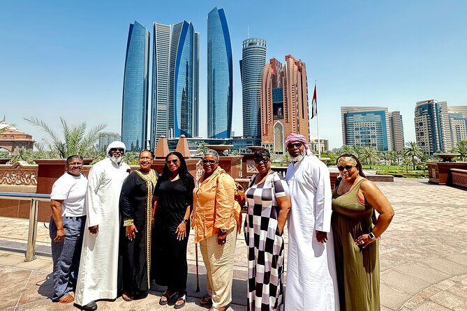 Abu Dhabi Tour with Sheikh Zayed Grand Mosque Visit - Etihad Towers and the Corniche: skyline views that feel like Abu Dhabi