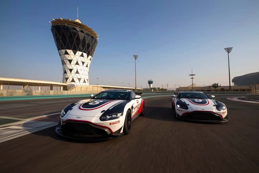 Abu Dhabi: Yas Marina Circuit Aston Martin GT4 Passenger - The car details: race protection, track view, and that in-cockpit feeling