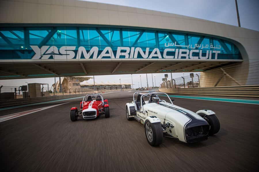 Abu Dhabi: Yas Marina Circuit Caterham Seven Express Drive - The Car: Caterham Seven Roots and 180-bhp Modern Punch