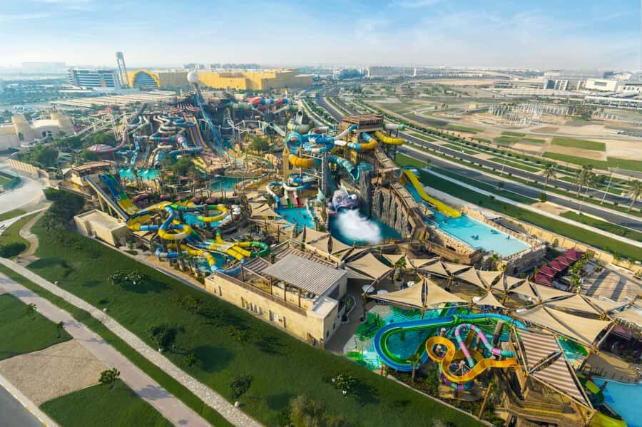 Abu Dhabi: Yas Waterworld Entry Ticket with Free Shuttle - Yas Waterworld on Yas Island: the “go big” water-park vibe