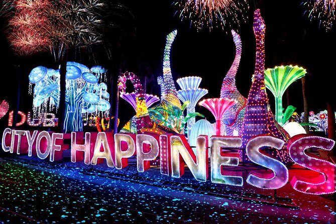 Admission Ticket Dubai Garden Glow - Ice Park and the 120+ animatronic dinosaurs