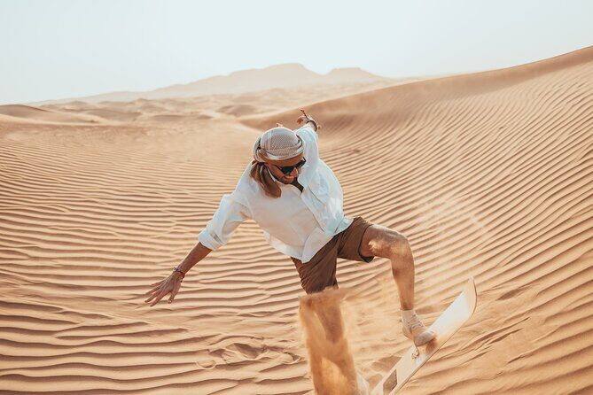 Adrenaline combo : Desert activities + ATV or Quad bike option - Dubai desert safari in a 4x4: dune bashing and sandboarding