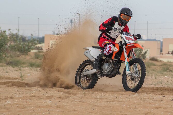 Adult Desert Motorbike Training in Dubai - Getting to MotoZone: The Skyhub RC Campus Meeting Point