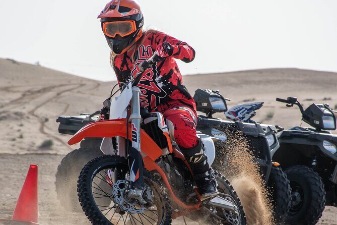 Adult Desert Motorbike Training in Dubai - Private Group Training: Better Attention, Less Waiting