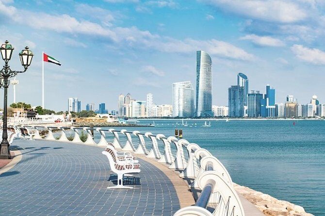 Advance Full Day Abu Dhabi City Tour - Corniche + sea-air breaks: a 30-minute palate cleanser