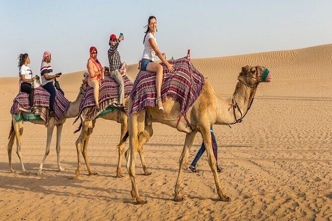 Adventure Quad Bike Safari, Camel Ride & Sandboarding - Quad bike riding over dunes: automatic comfort plus real sand thrills
