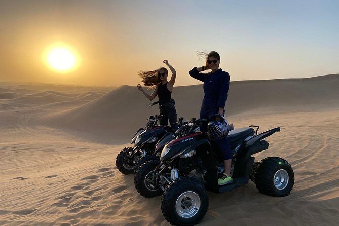 Adventure quad bike tour ( 2 hour private quad biking to deep desert ) - Key points at a glance